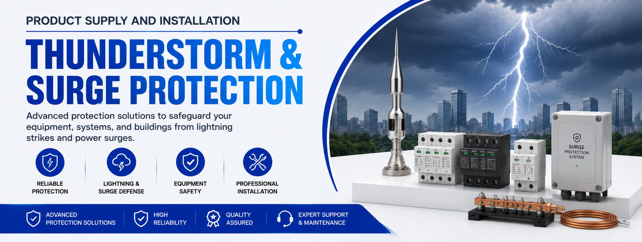 Thunderstorm Surge Protection