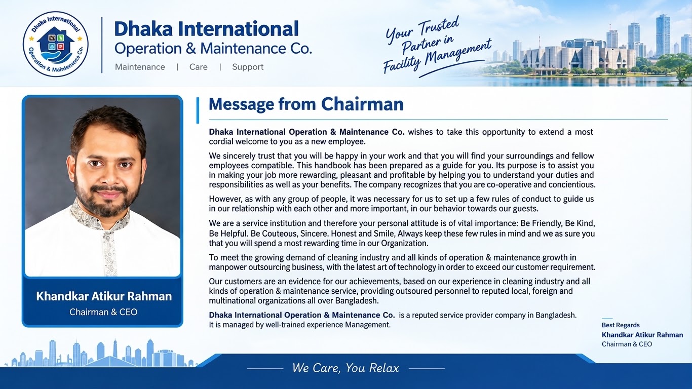 Message from Chairman