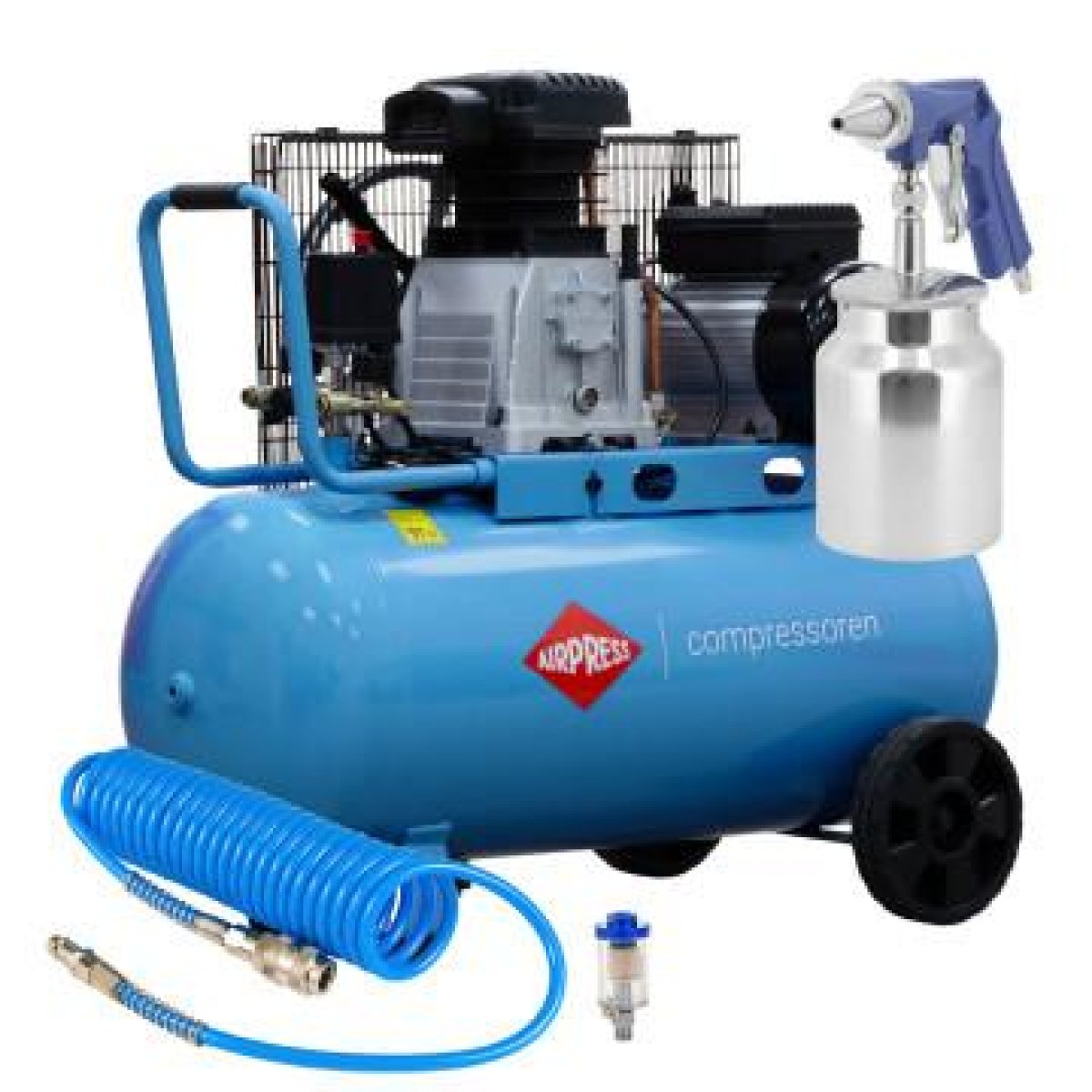 Paint Spray Gun with Compressor