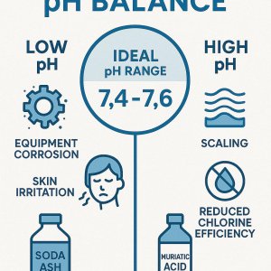 Pool pH Increaser & pH Reducer
