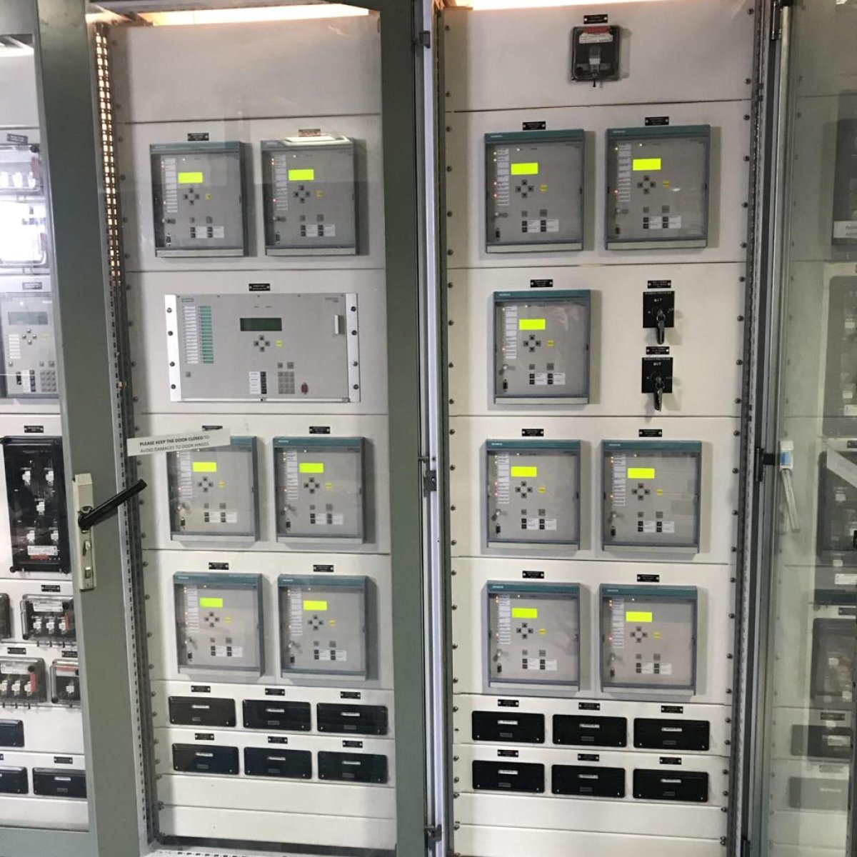 Protection and Metering Panel