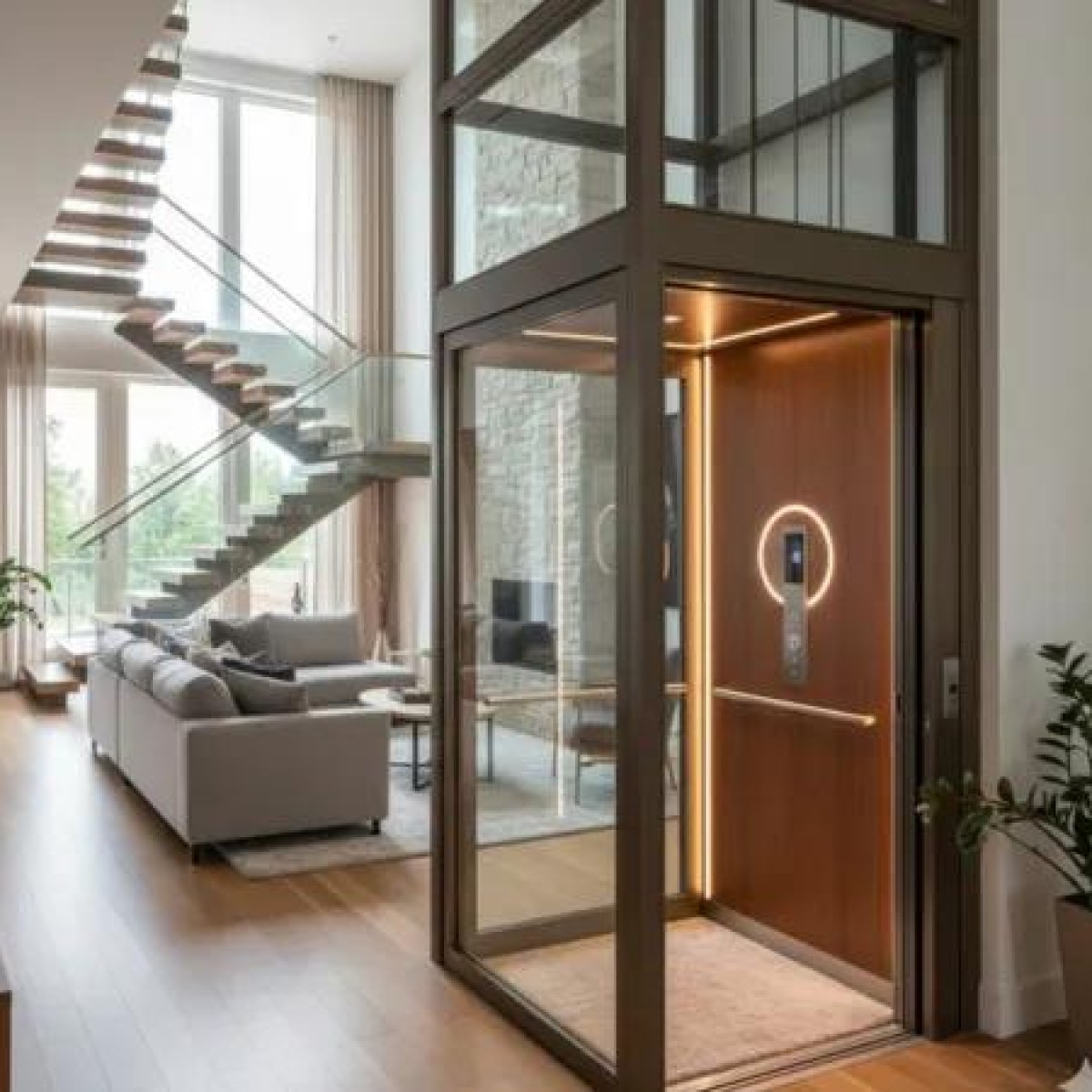 Home passenger lifts