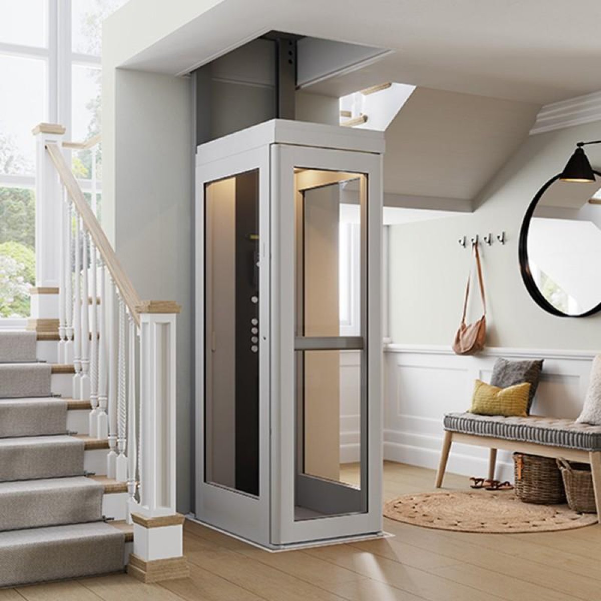 Home passenger lifts