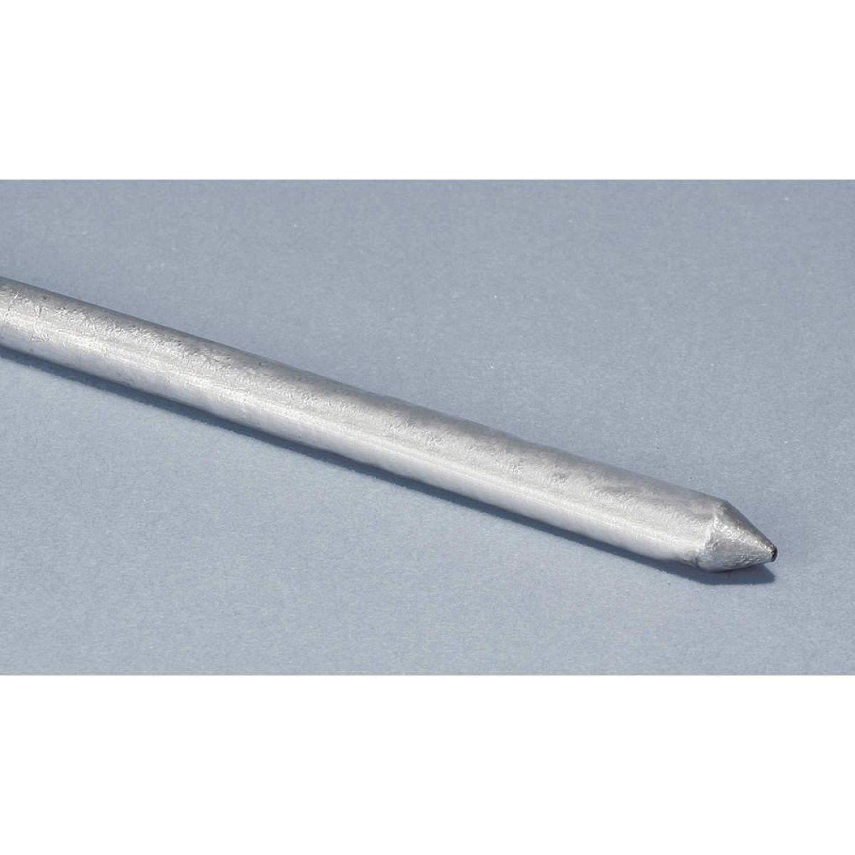 Galvanized steel ground rods
