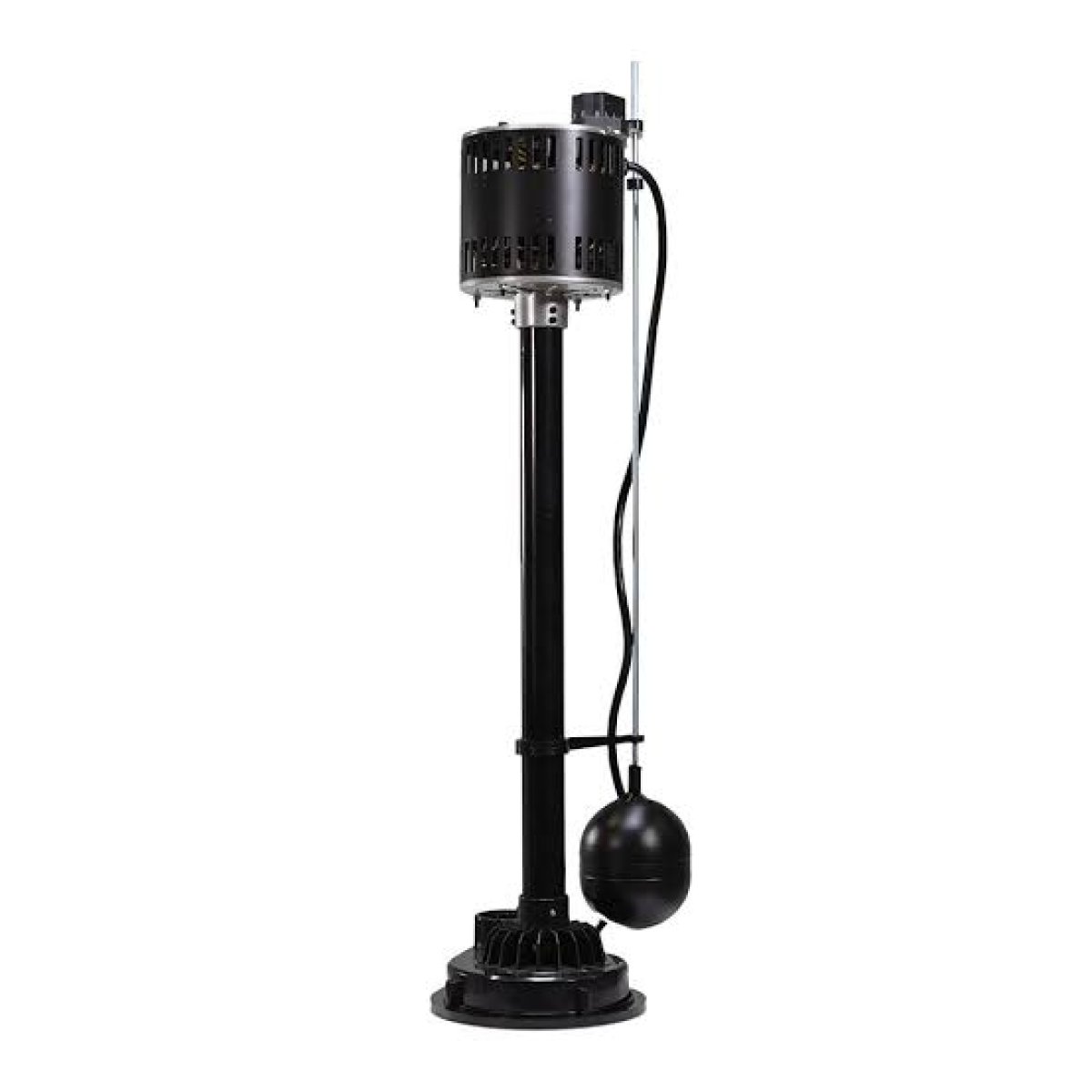 Pedestal sump pumps