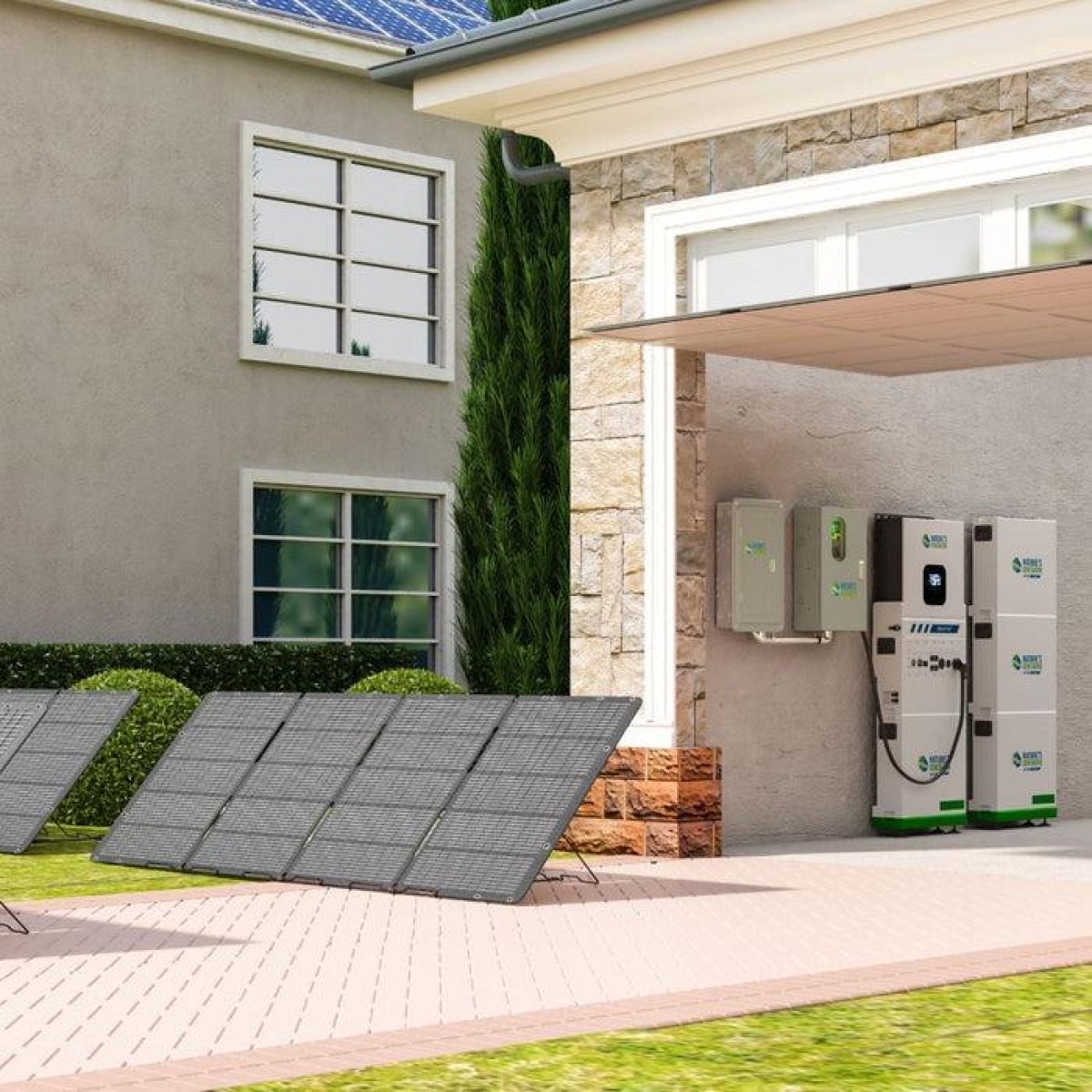 Solar Backup Generator System