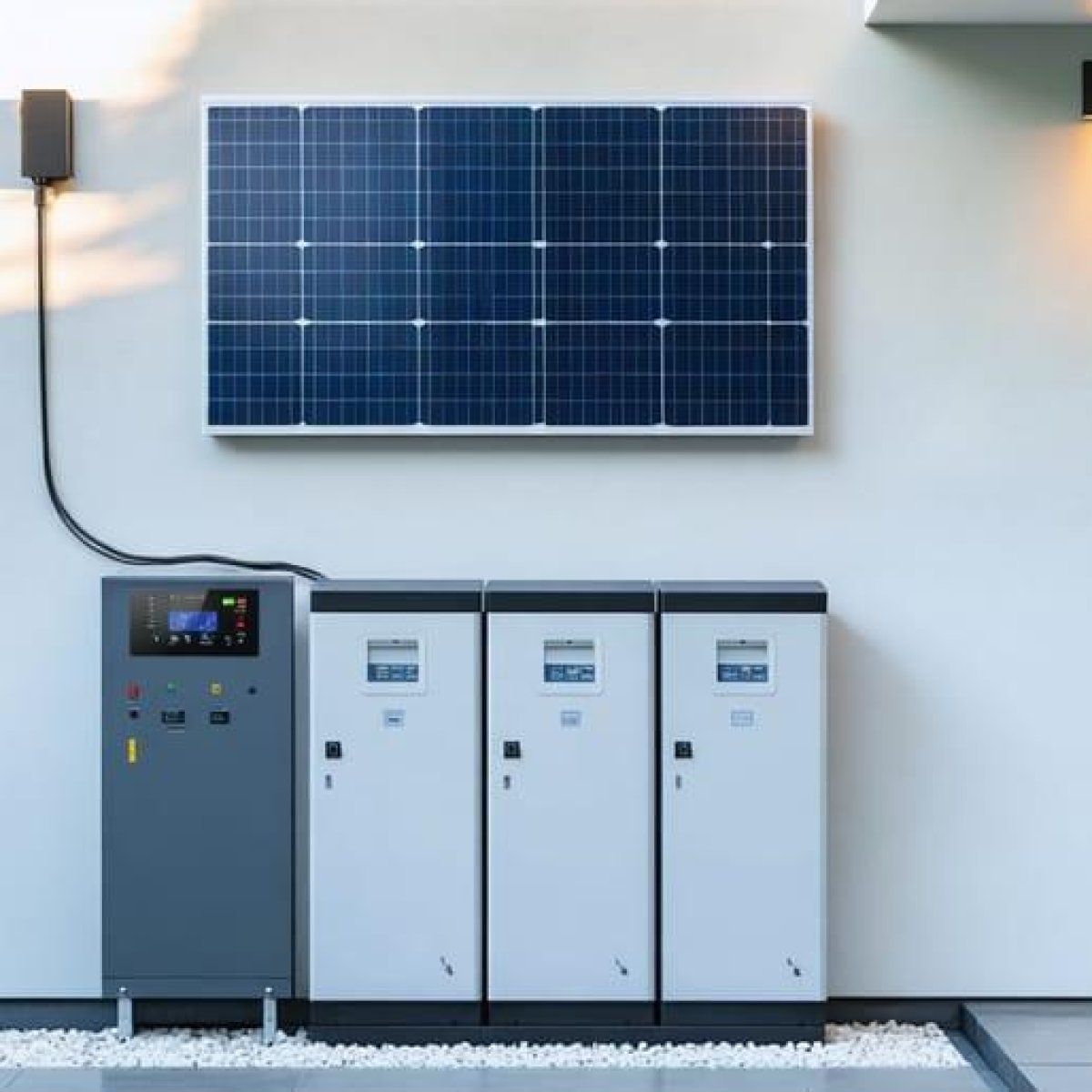 Solar Backup Generator System