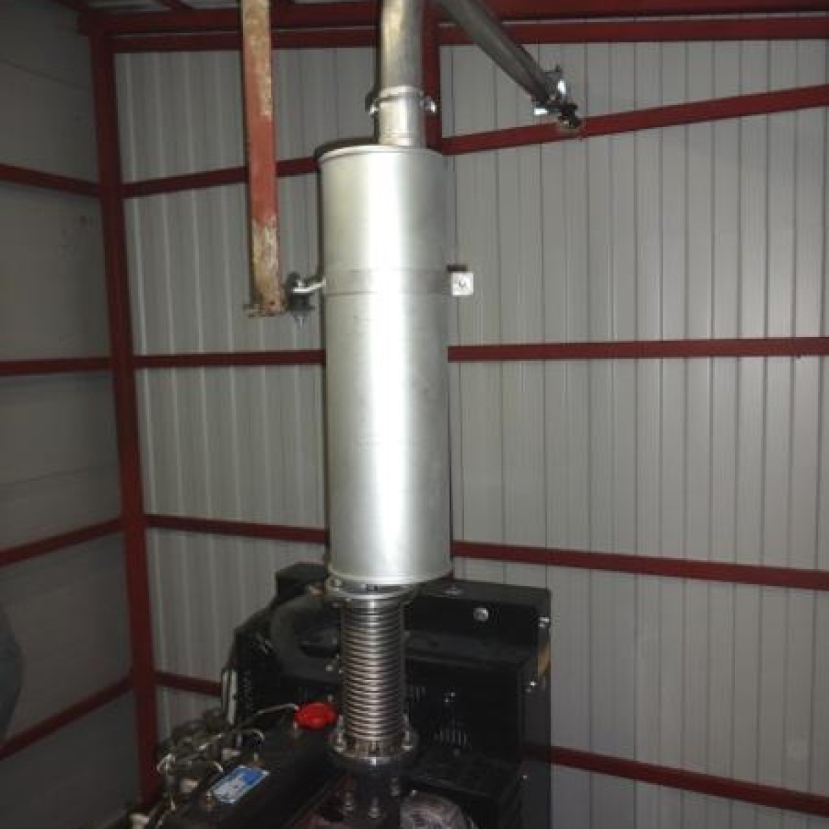 Gas Generator Exhaust Silencer System