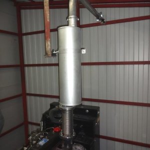 Gas Generator Exhaust Silencer System