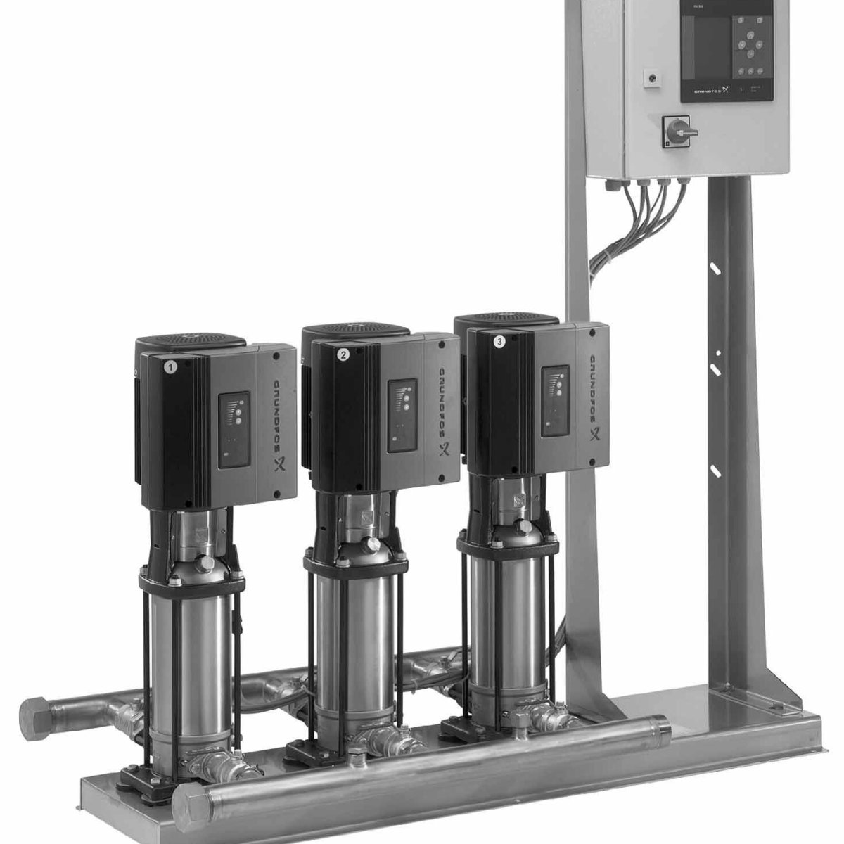 Variable Frequency Drive (VFD) Booster Pump System