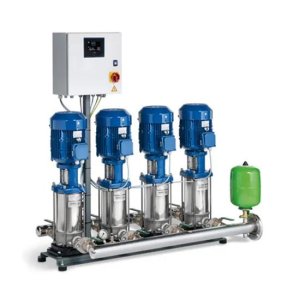Multi-stage booster pump