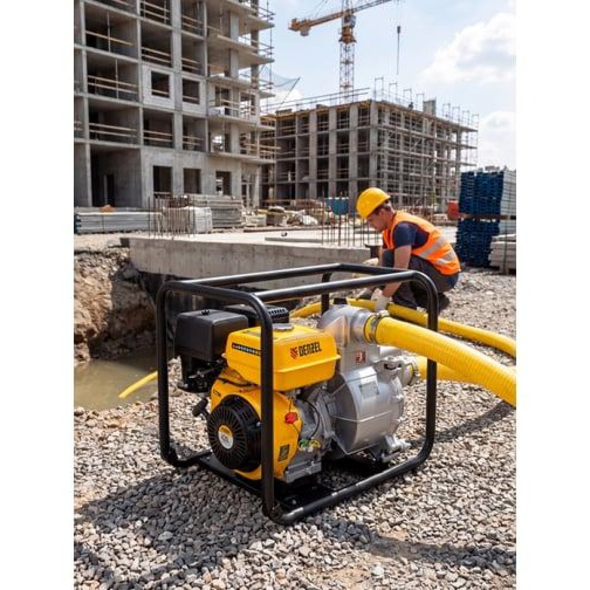 Gasoline trash pumps