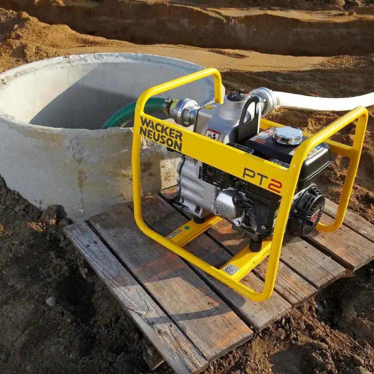 Gasoline trash pumps