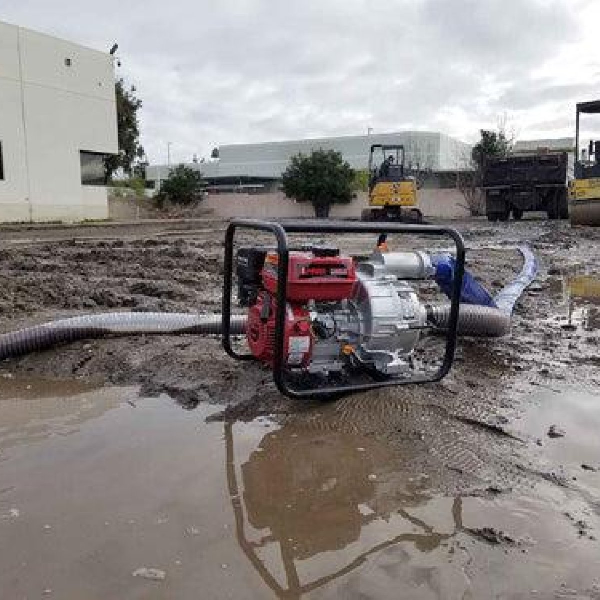Gasoline trash pumps