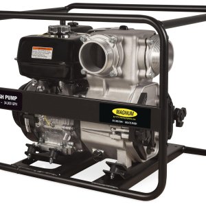 High-flow trash pumps