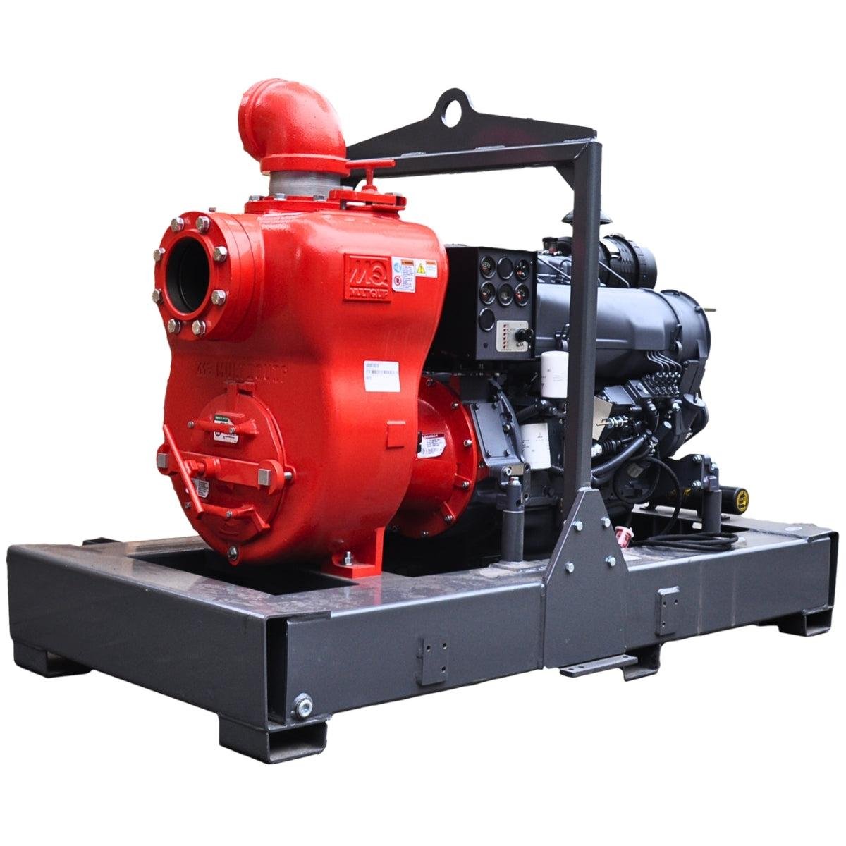 High-flow trash pumps