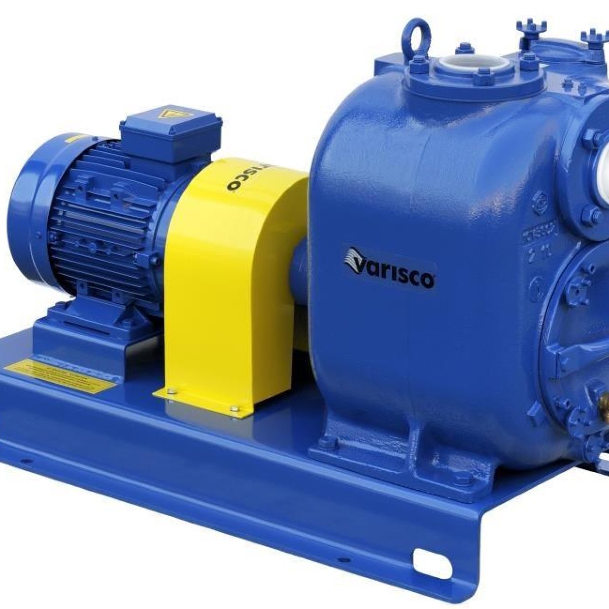 Self-priming trash pumps