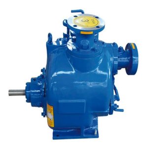 Self-priming trash pumps