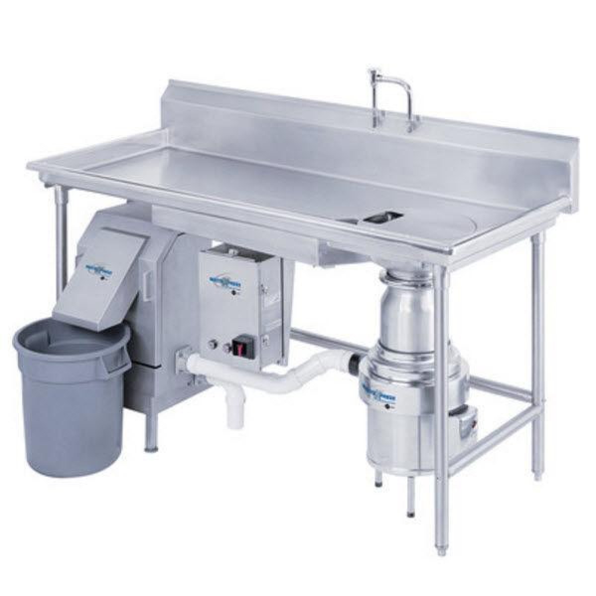 Commercial food waste disposers