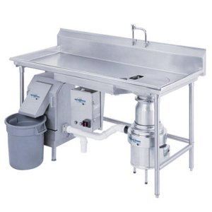 Commercial food waste disposers