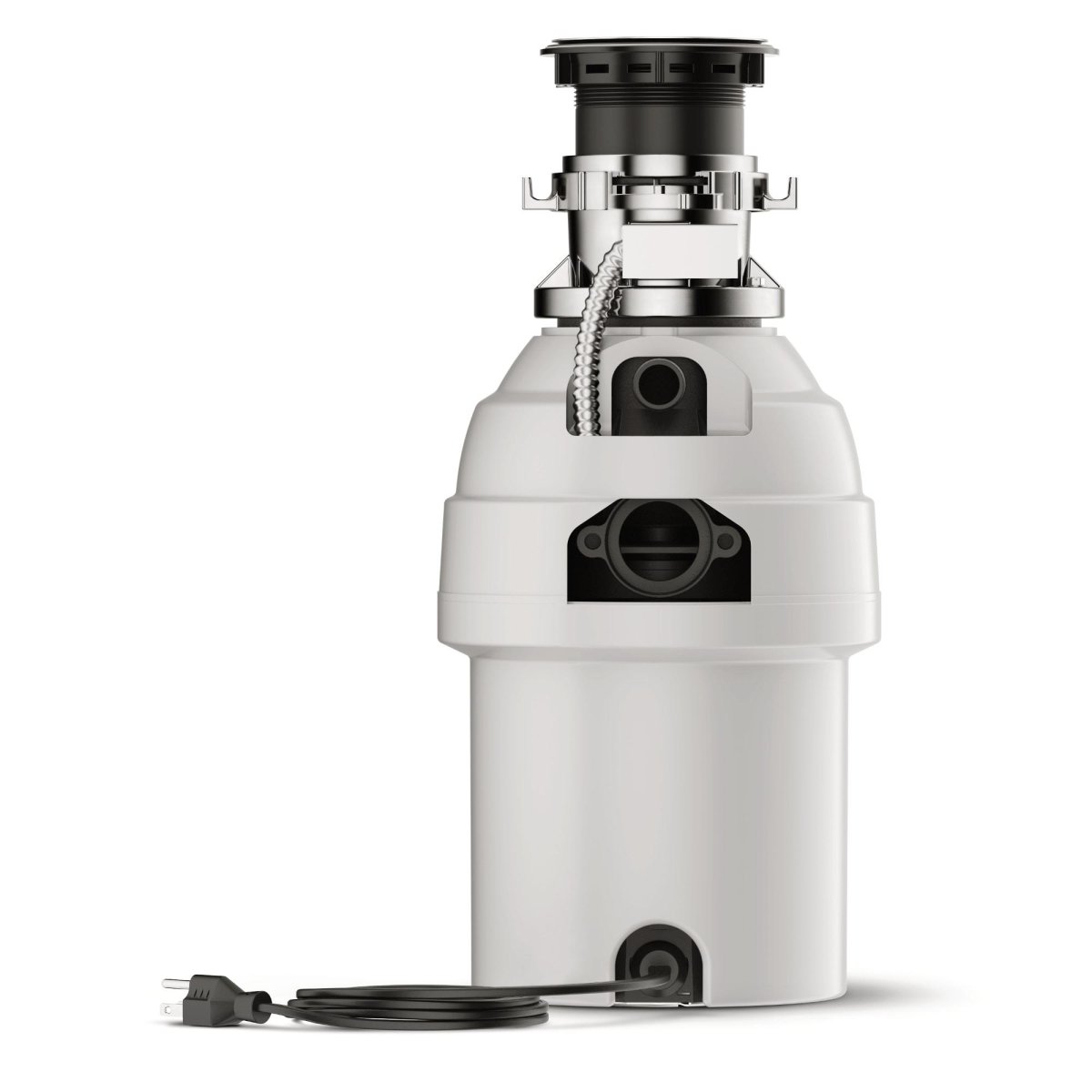 Batch feed garbage disposal units