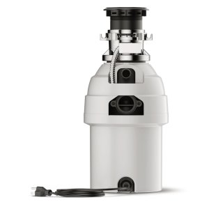 Batch feed garbage disposal units