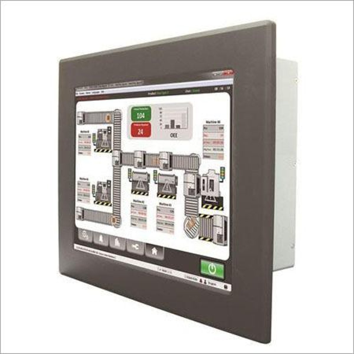 Touchscreen Building Management Operator Panel (HMI)