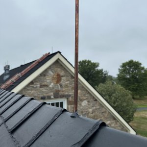 Copper Lightning Rod