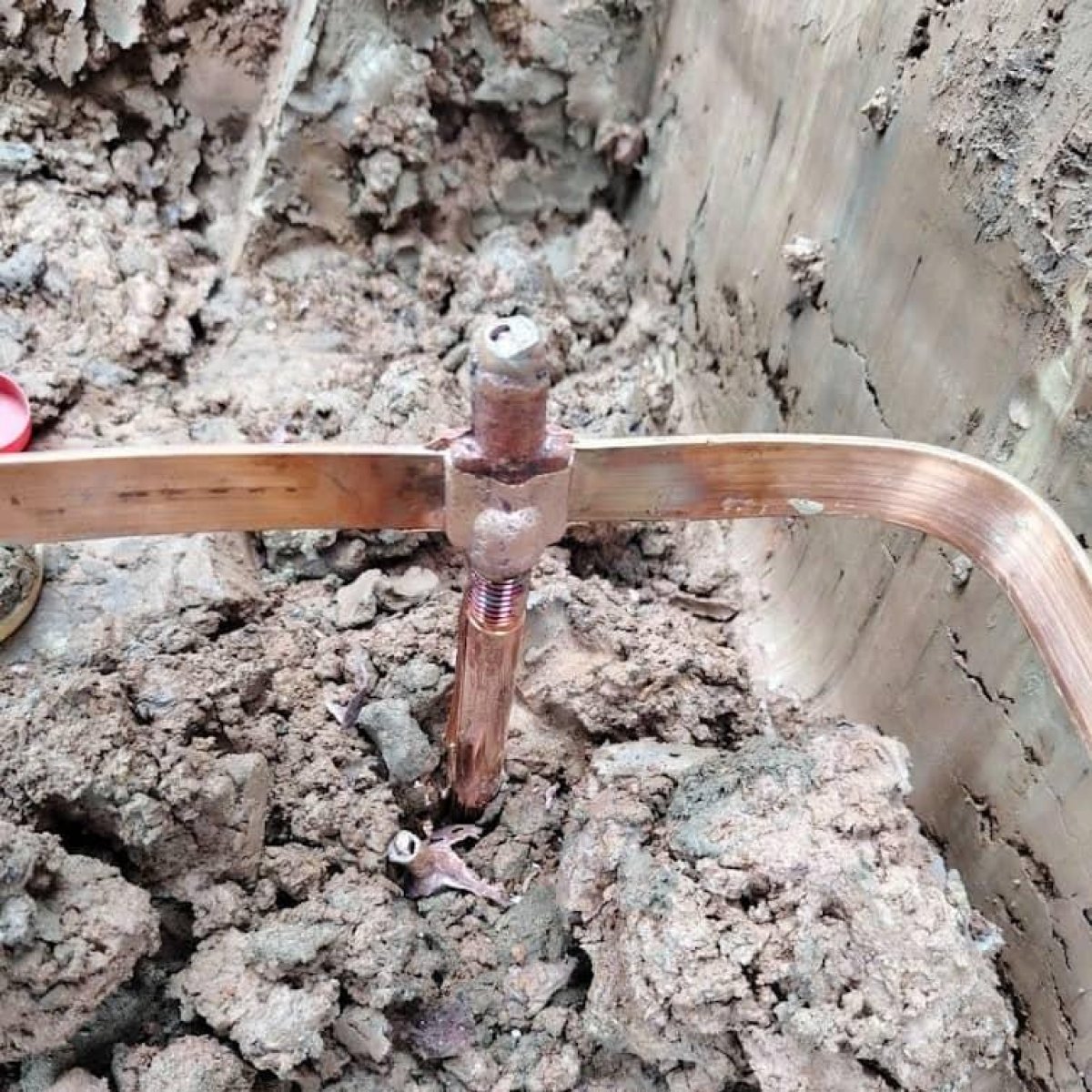 Copper Tape Down Conductor