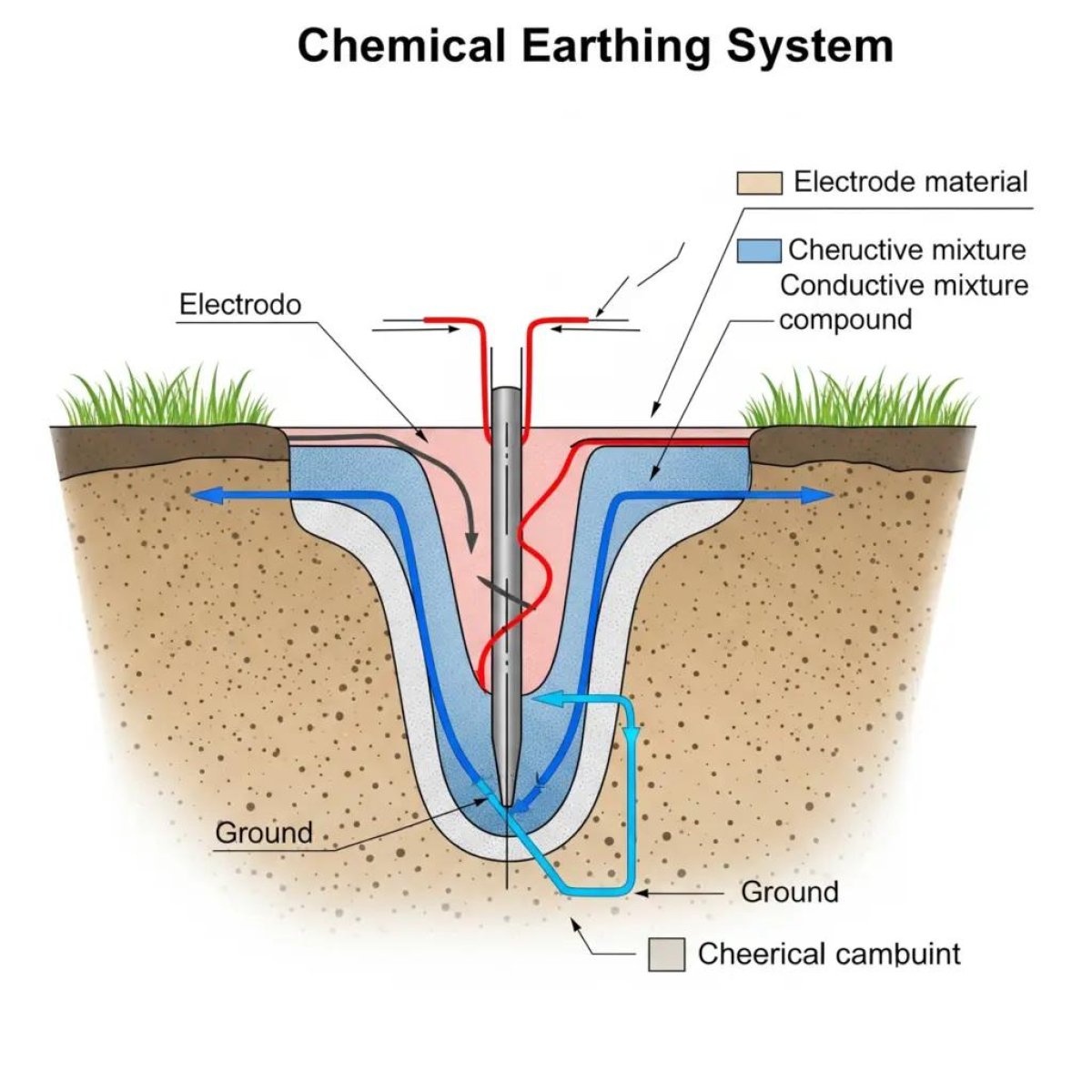 Chemical Grounding Electrode