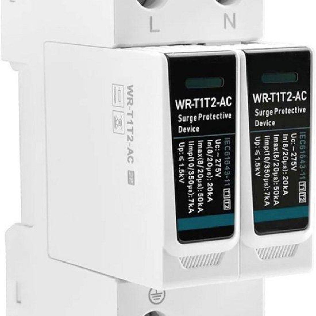 Combined Type 1+2 Surge Protection Device (SPD)