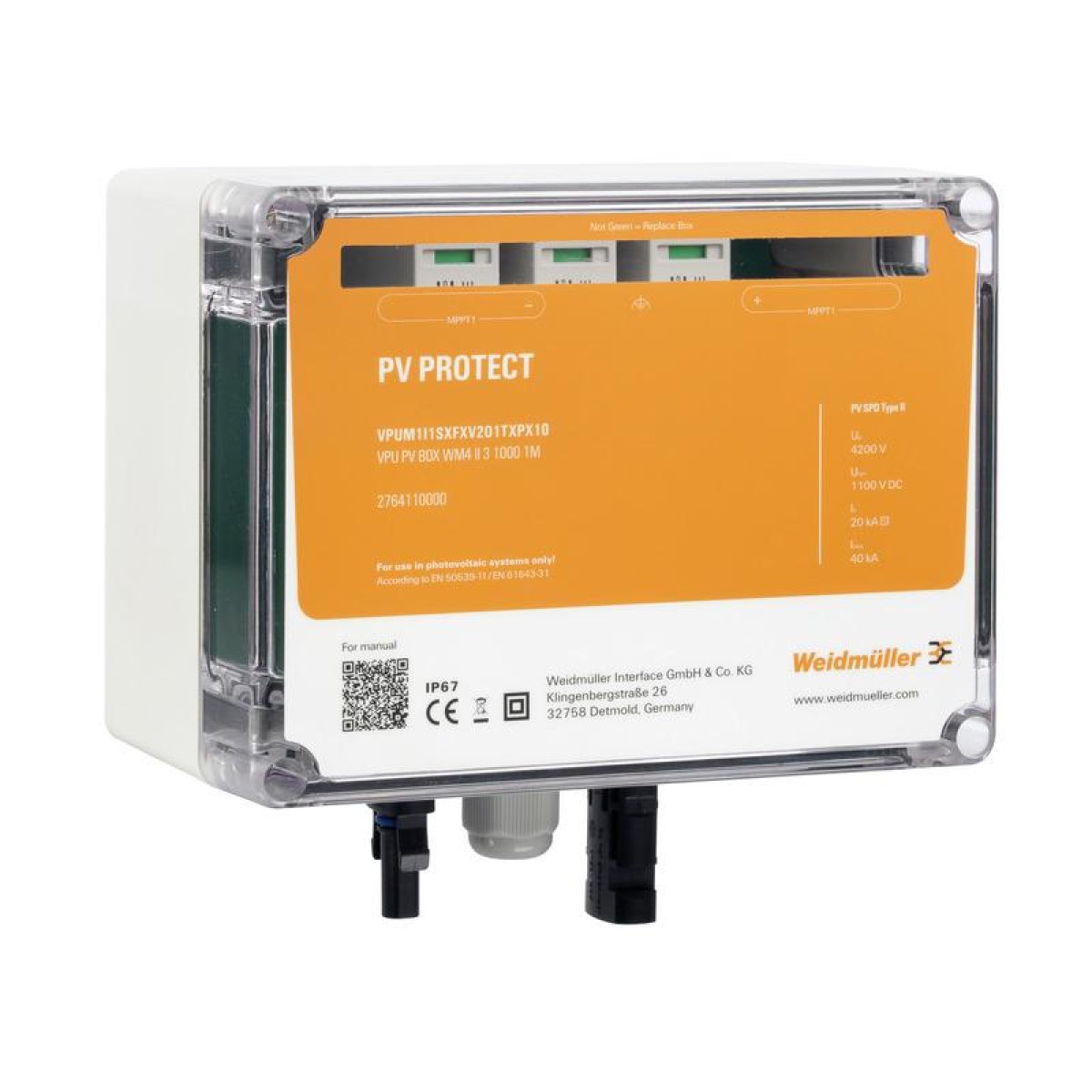 DC Surge Protection Device (PV SPD)