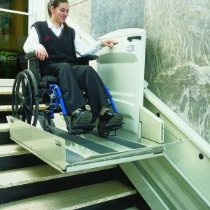 Inclined Platform Wheelchair Lift
