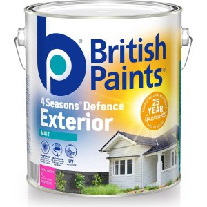 Exterior weatherproof paint