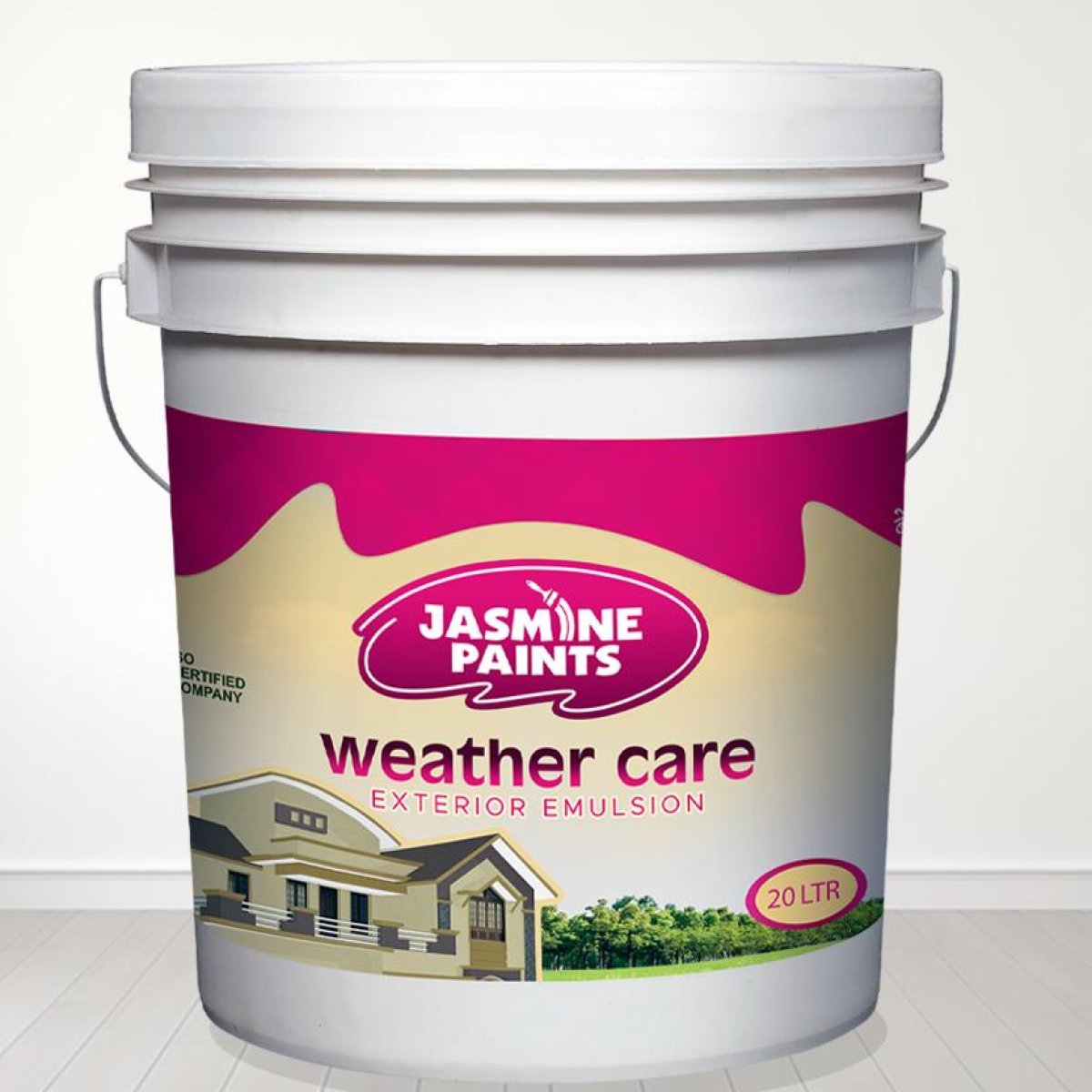 Exterior weatherproof paint