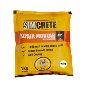 Cementitious crack repair