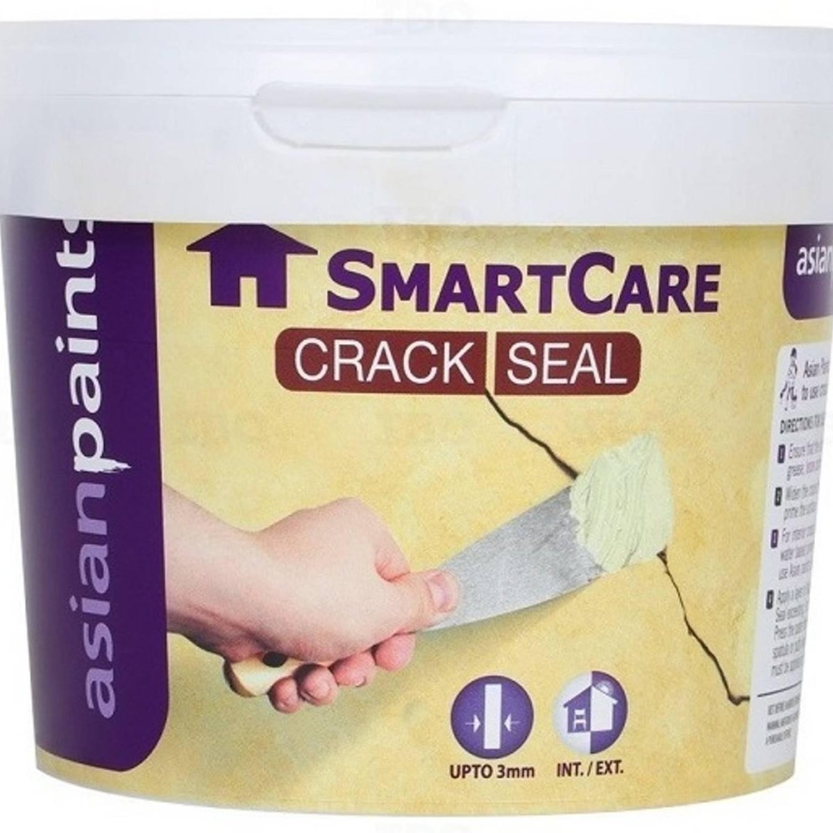 Cementitious crack repair