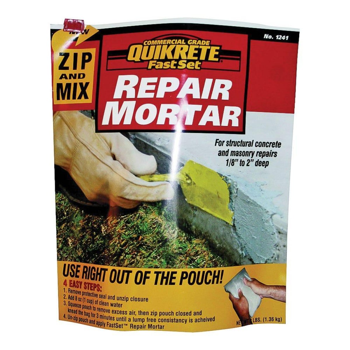 Cementitious crack repair