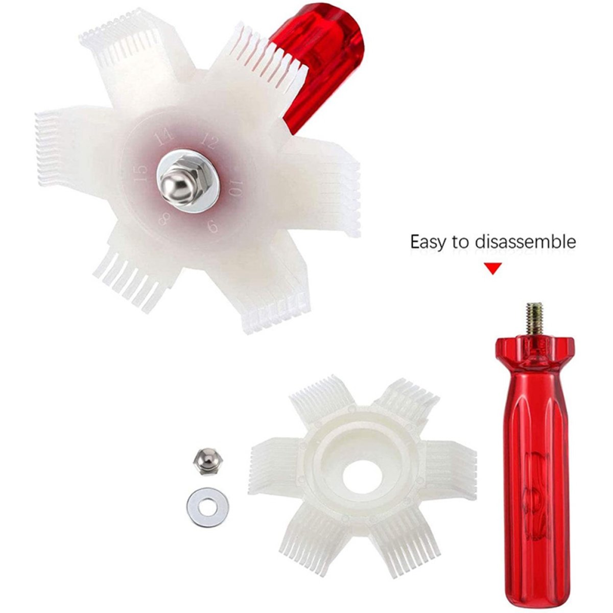 Refrigerator/Air Condition Cleaning Brush and Evaporator Fins