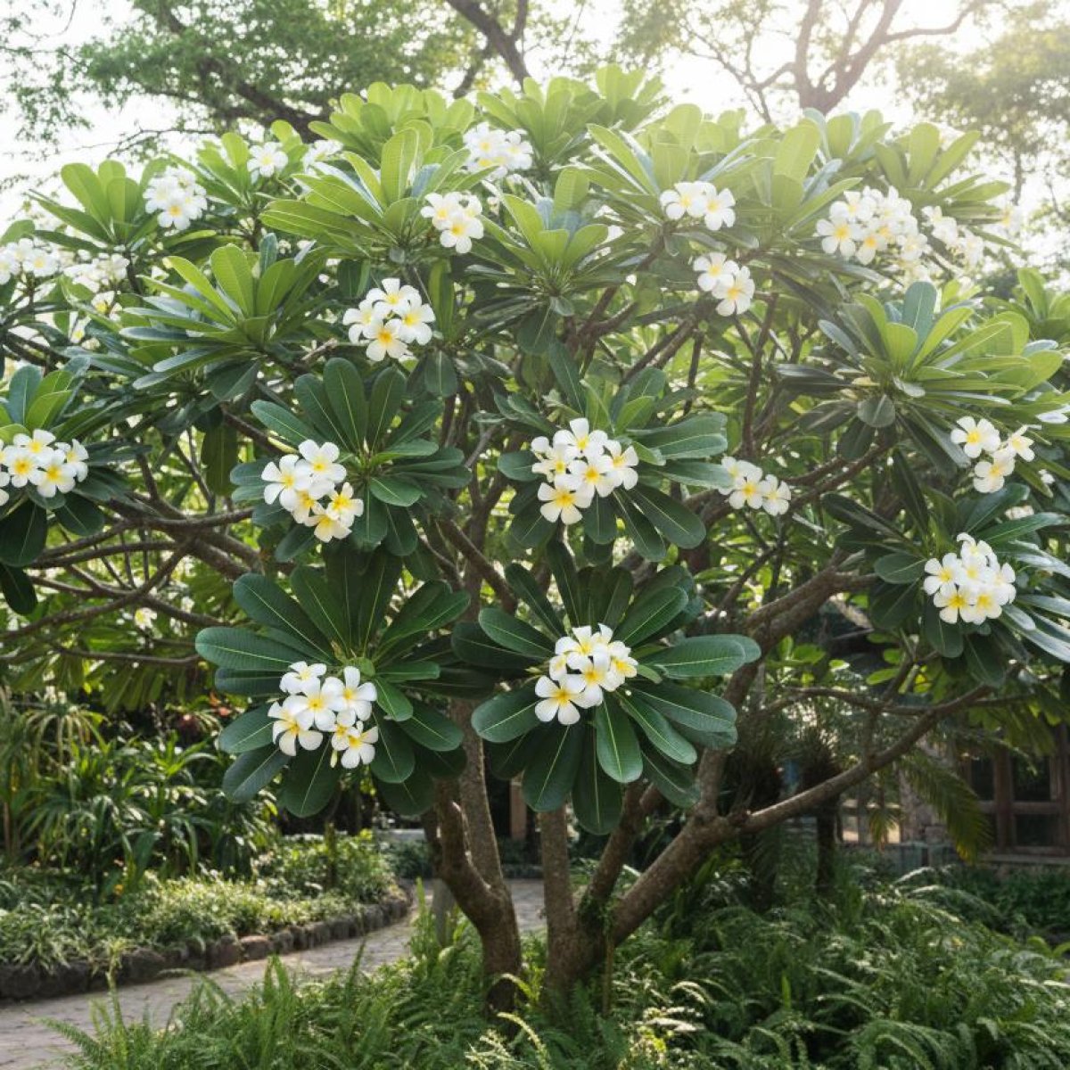 🌸 Frangipani Tree
