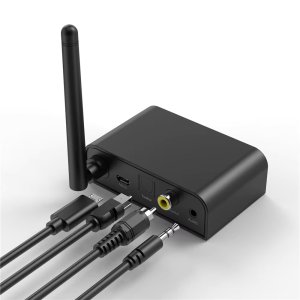 Dual-Band Wireless Audio Transmitter and Receiver Kit