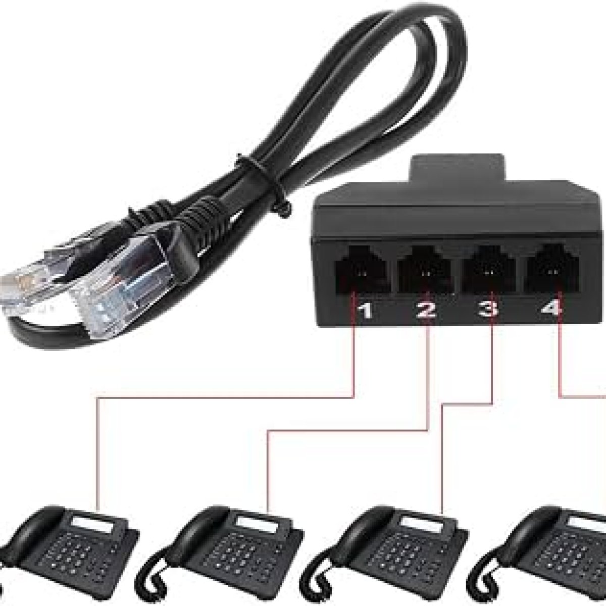 Telephone Line Splitter