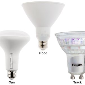 Indoor/Outdoor LED light bulb and fixture types