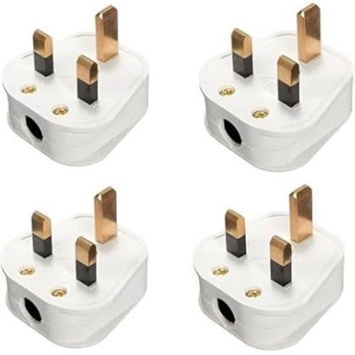3-Pin Plug Top (Type D / M Round Pin)