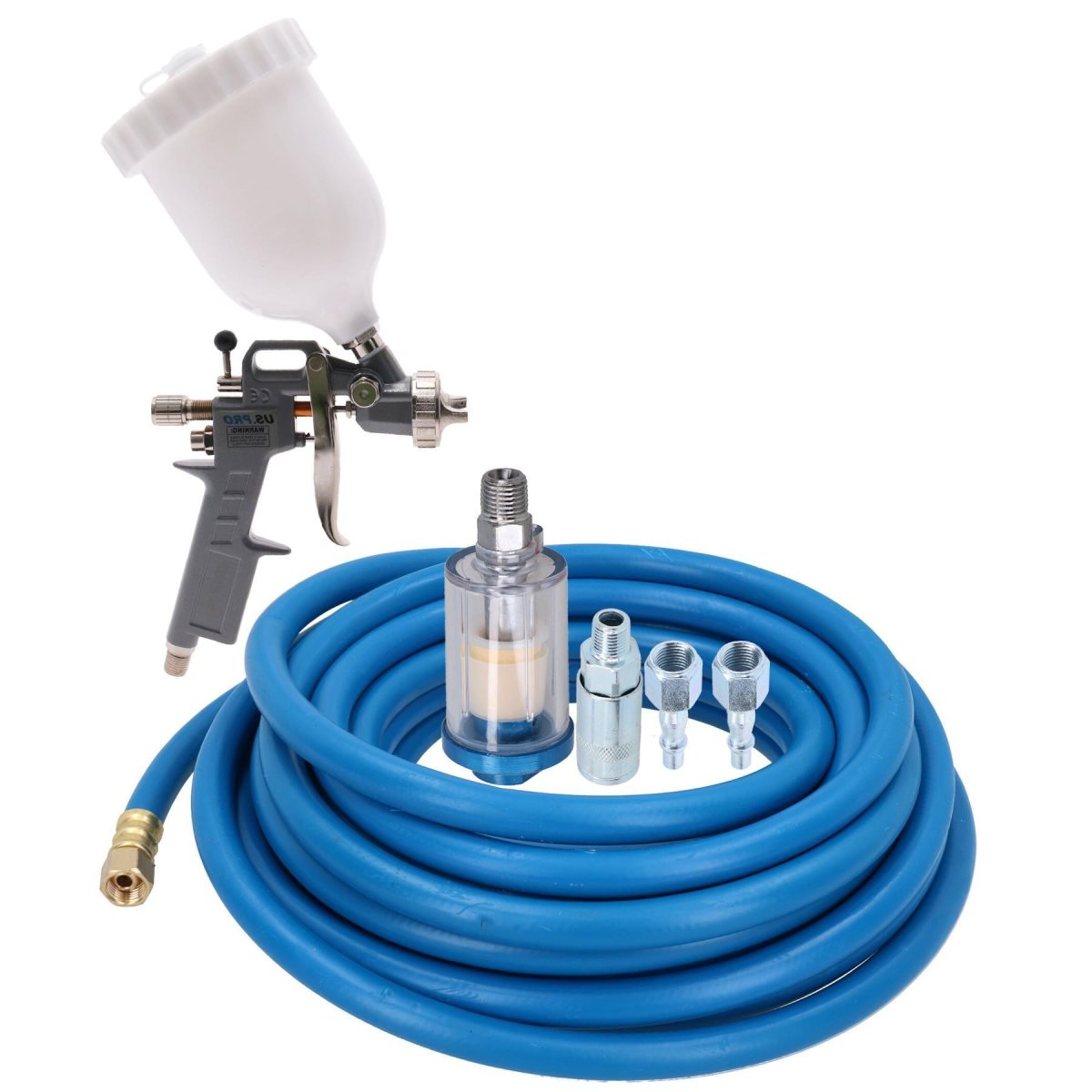 Air hose and spray accessories