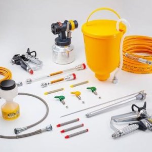 Air hose and spray accessories