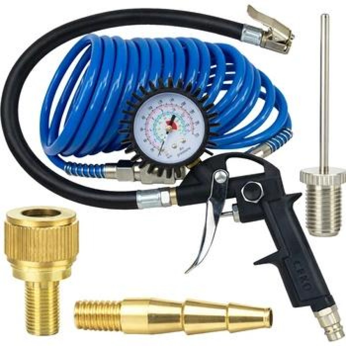 Air hose and spray accessories