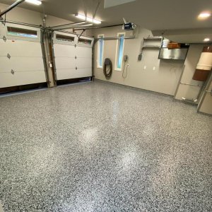 Epoxy floor coating