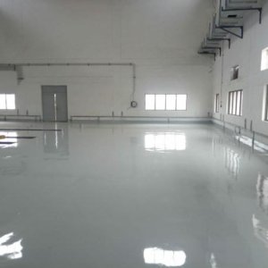 Epoxy floor coating