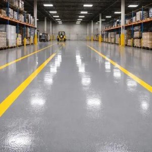 Epoxy floor coating